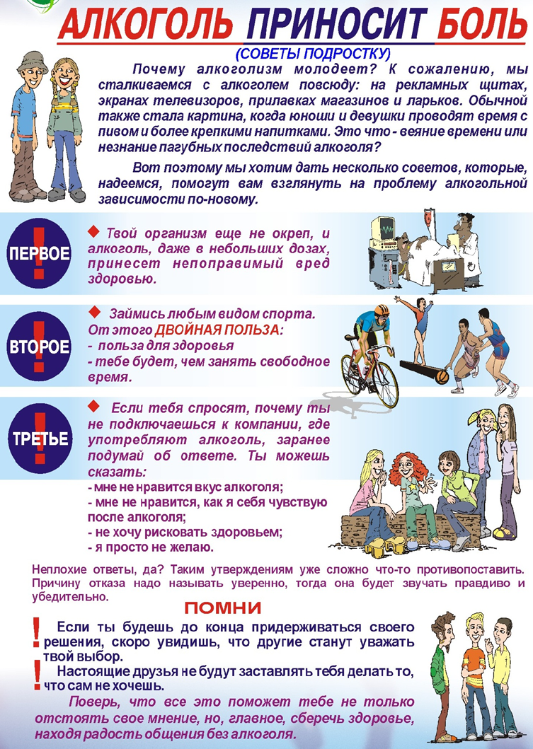 Алкоголь приносит боль!.