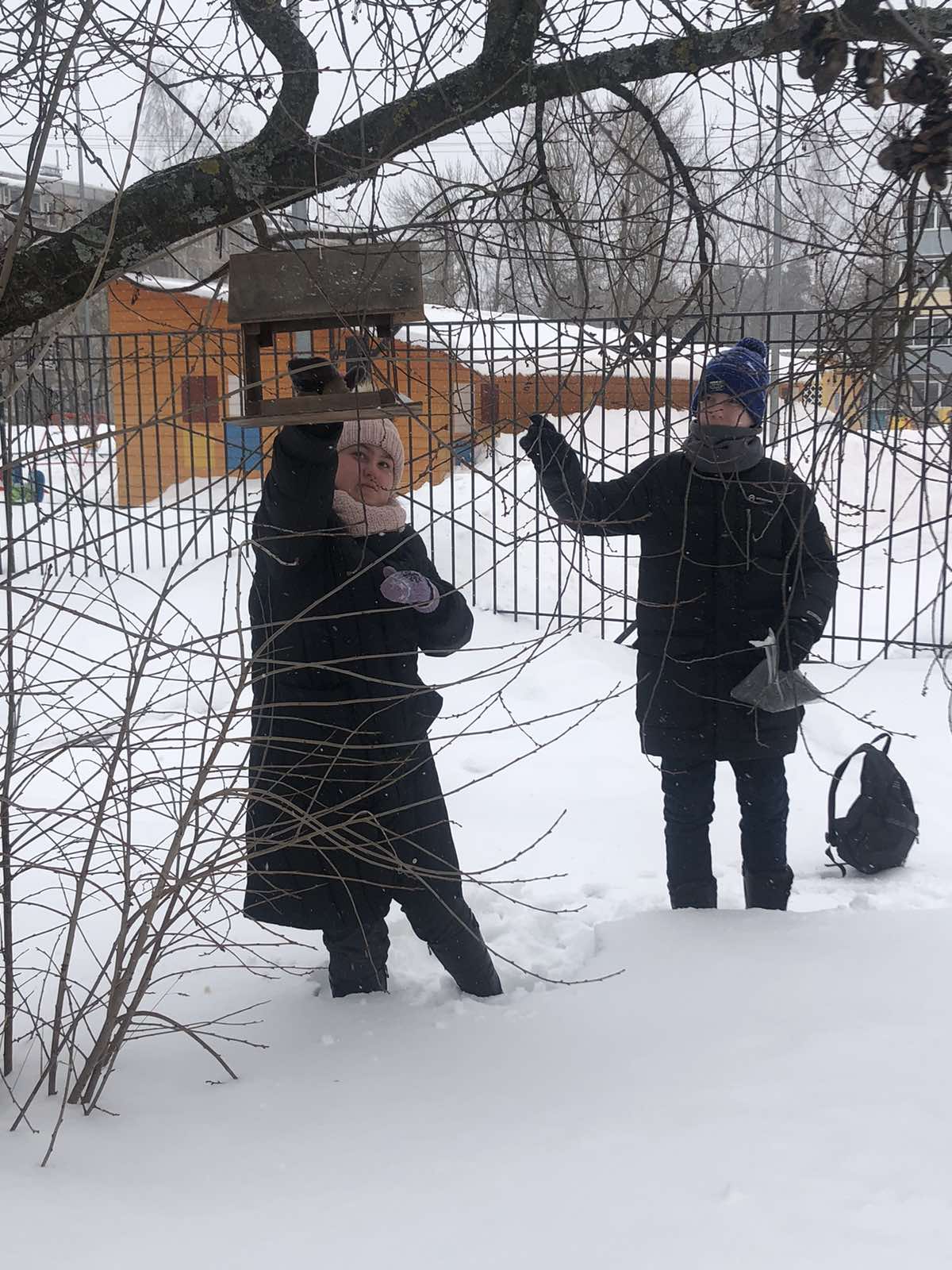 «Прилетайте, птички, к нам!».